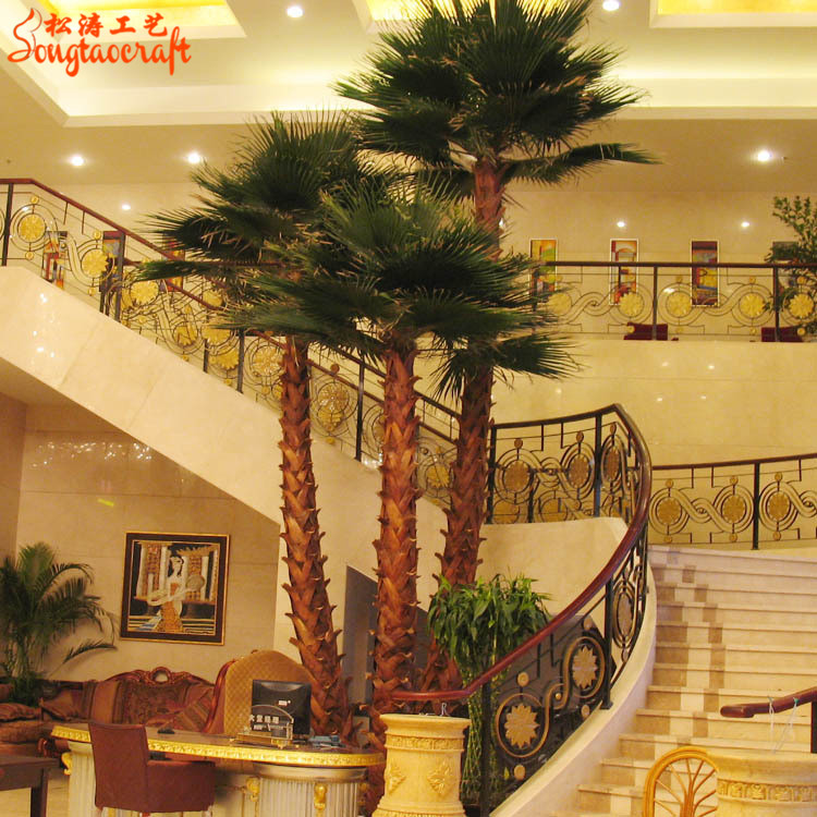 高級(jí)酒店仿真棕櫚樹